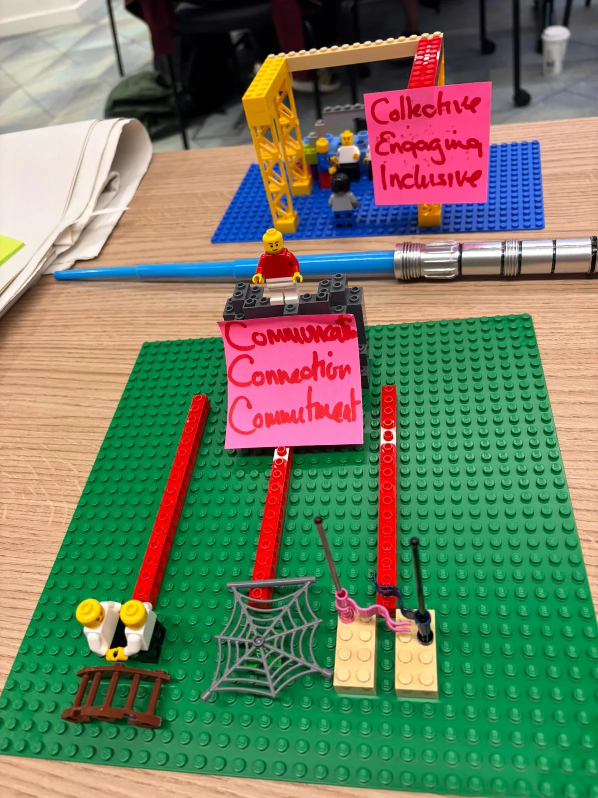 LEGO® models exploring communication, connection and an inclusive culture