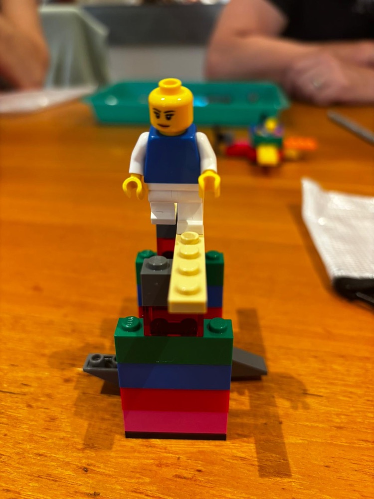 Close-up of a LEGO® Serious Play® model